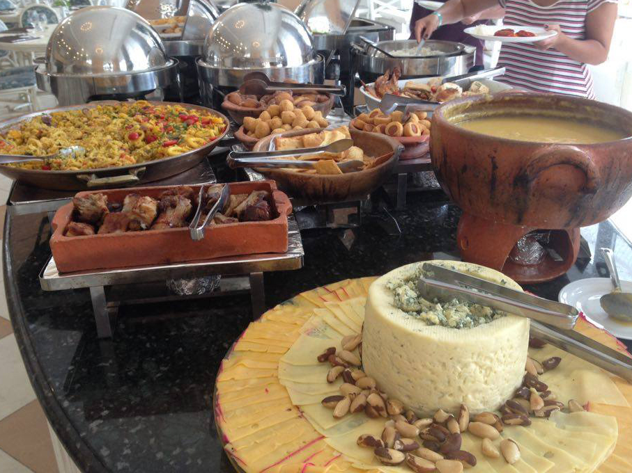 Brunch no restaurante La Fontana, em Florianópolis | Destino Mundo Afora