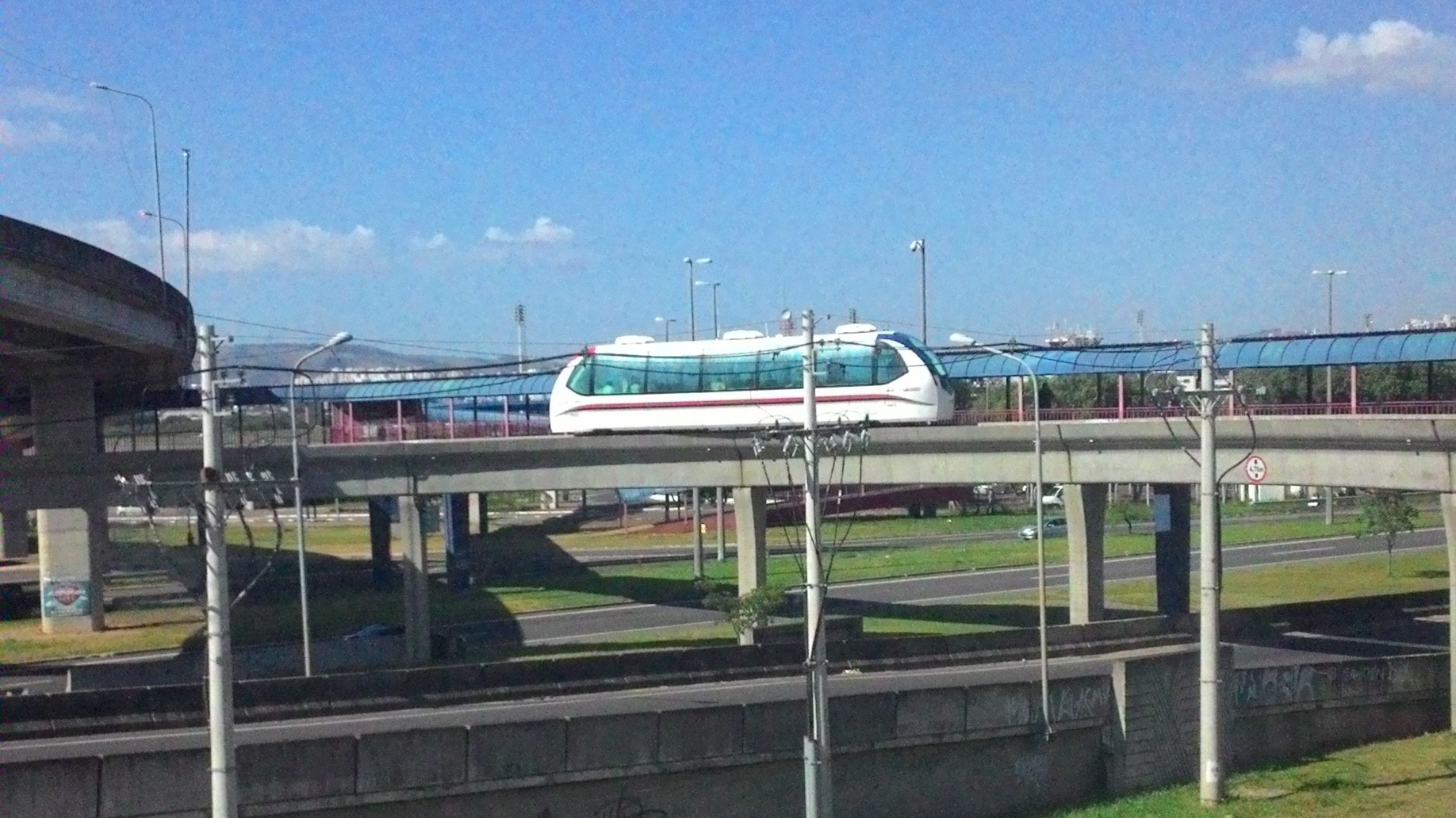 Aeromóvel, em Porto Alegre