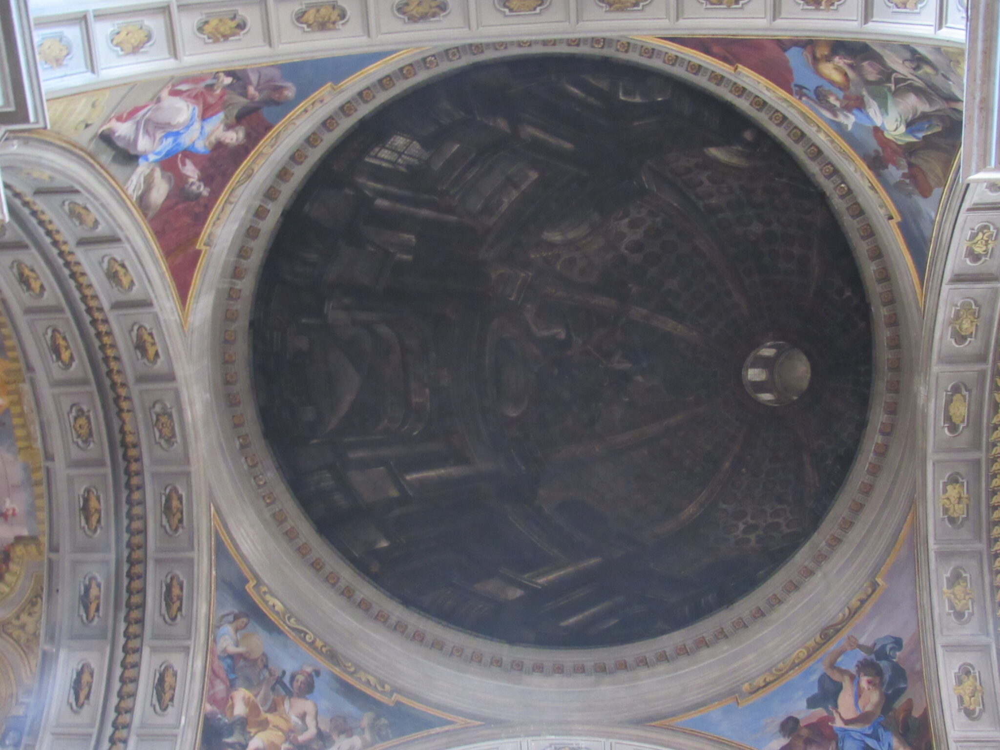 Igreja de Santo Inácio de Loyola, em Roma, e os efeitos de ilusão de ótica Destino Mundo Afora